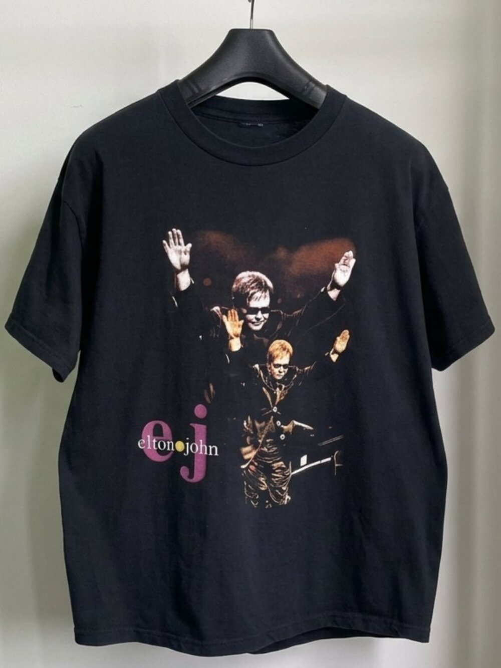 Elton John Black T-Shirt